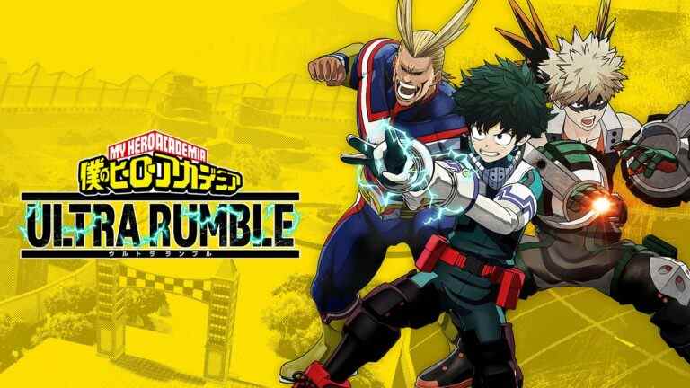 Le jeu My Hero Academia Ultra Rumble arrive en Amérique du Nord – The Outerhaven