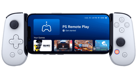 Le meilleur contrôleur iPhone est désormais disponible dans une version de marque PS5