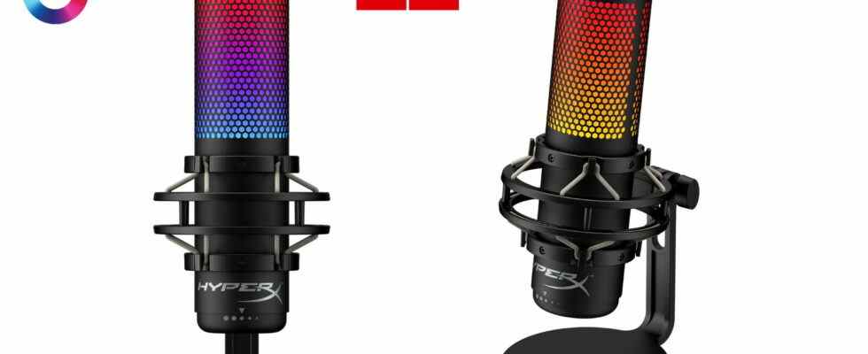 Le microphone Quadcast S d'HyperX fait peau neuve RVB