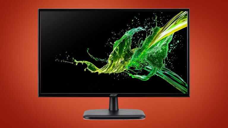 Le moniteur FHD Acer EK220Q Abi 21,5 pouces tombe à 99 $ sur Amazon