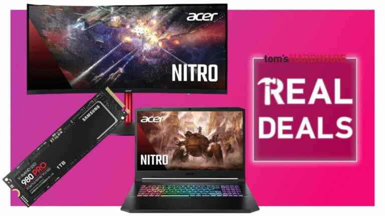 Le moniteur de jeu ultra large XZ342CK 2K de 34 pouces d’Acer est réduit à 399 $: de vraies offres