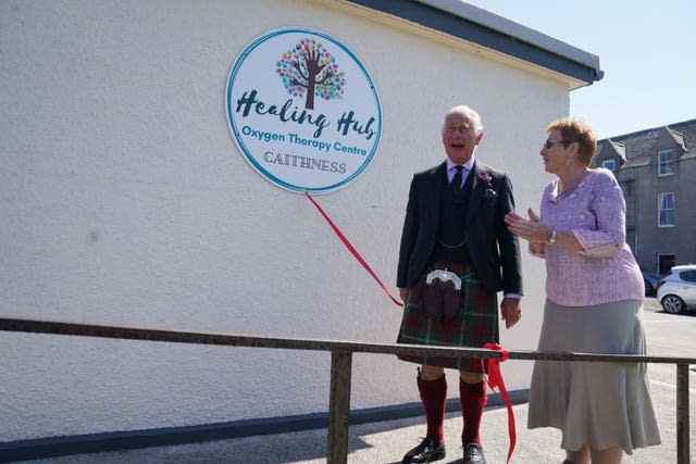 Visite royale à Caithness