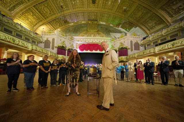 Visite royale à Morecambe et au Lancashire