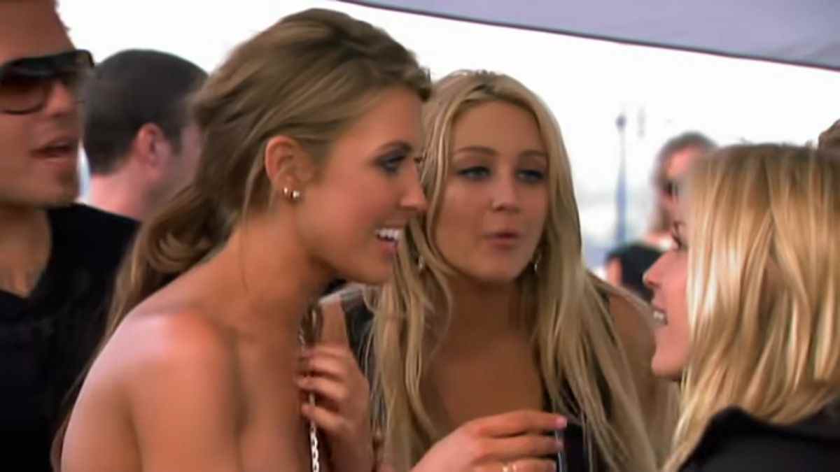 Audrina Partridge confronting Kristin Cavallari about Justin Bobby on The Hills