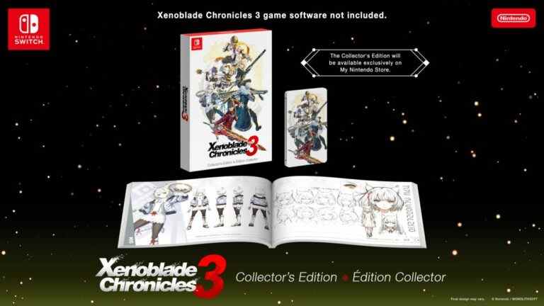 L’édition collector de Xenoblade Chronicles 3 ne peut pas être précommandée en Europe