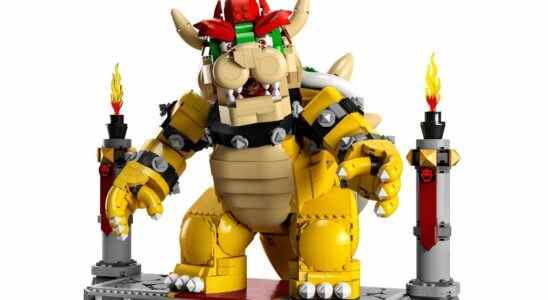 Lego Super Mario The Mighty Bowser est énorme et coûte 270 $