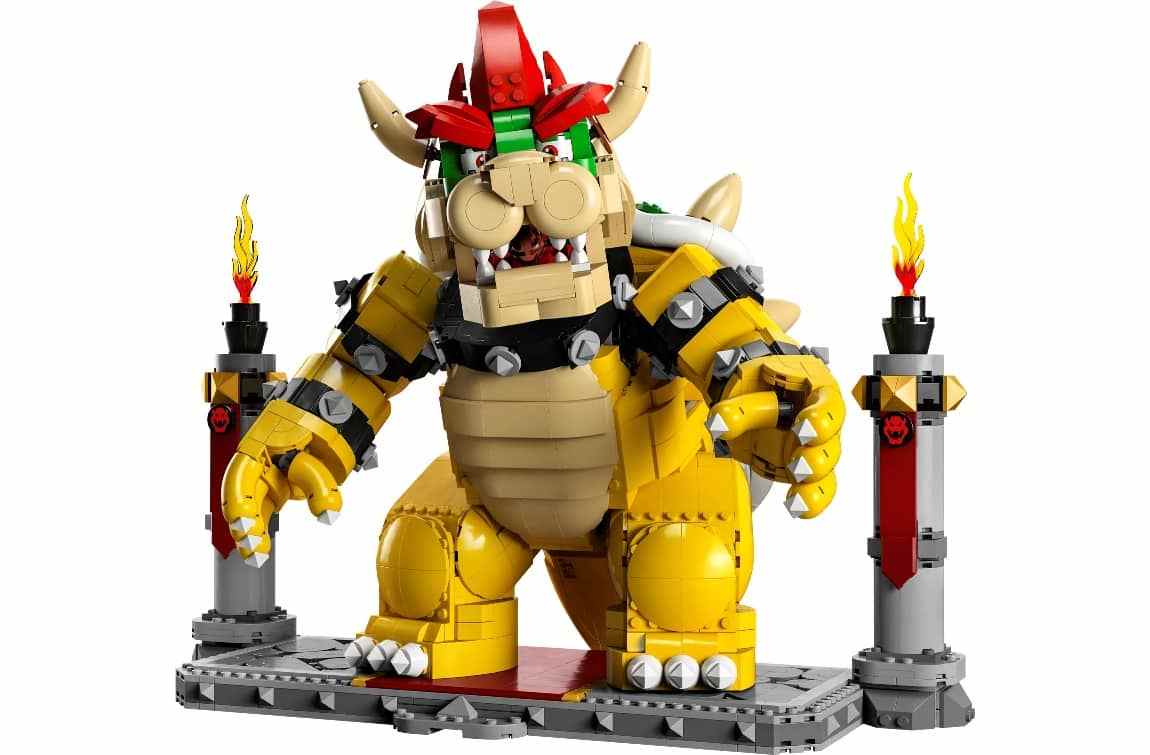 Lego Super Mario The Mighty Bowser est énorme et coûte 270 $
