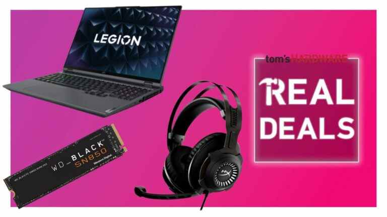 Lenovo Legion 5 Pro 16 (RTX 3070, 12e génération Intel) tombe à 1 599 $ : de vraies offres