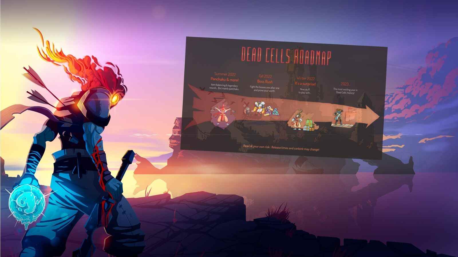 L'équipe de Dead Cells dit que le jeu n'est pas encore mort et a établi une feuille de route pour 2022

