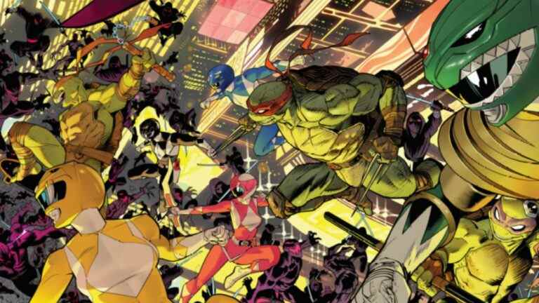 Les Power Rangers et Teenage Mutant Ninja Turtles se croisent pour une autre aventure