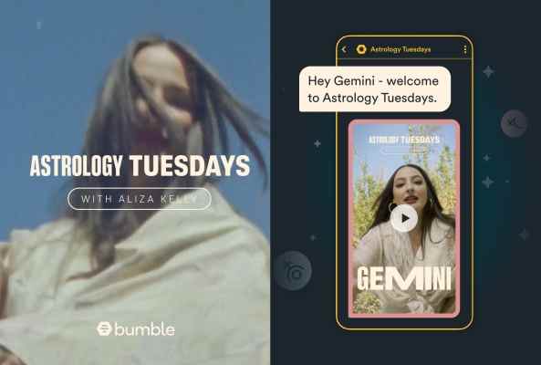 Les accros à l’astrologie peuvent désormais voir le contenu du zodiaque sur Bumble