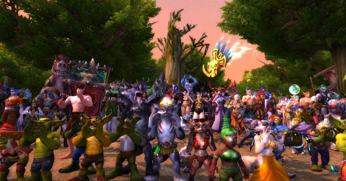 Les fans de World of Warcraft ont pris un week-end pour le Stranglethorn Bonfire Bash
