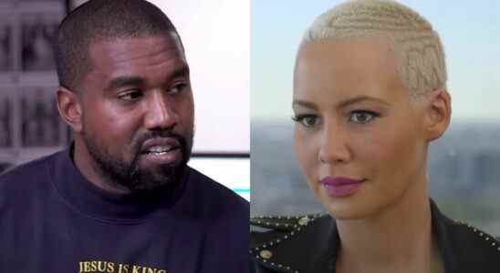 Kanye West and Amber Rose