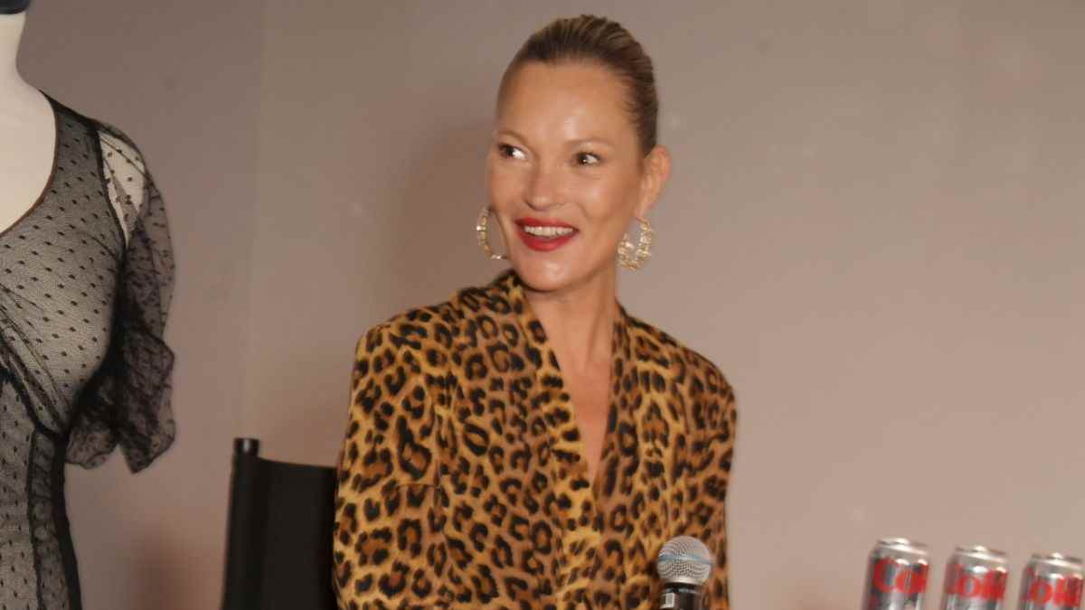 Kate Moss at Diet Coke-sponsored event