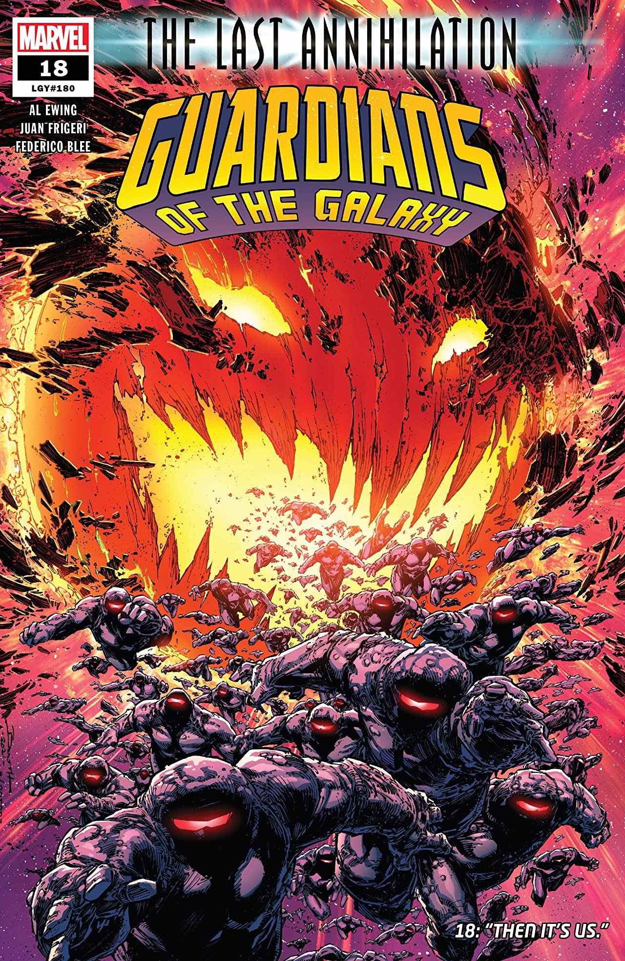 Couverture Les Gardiens de la Galaxie #18