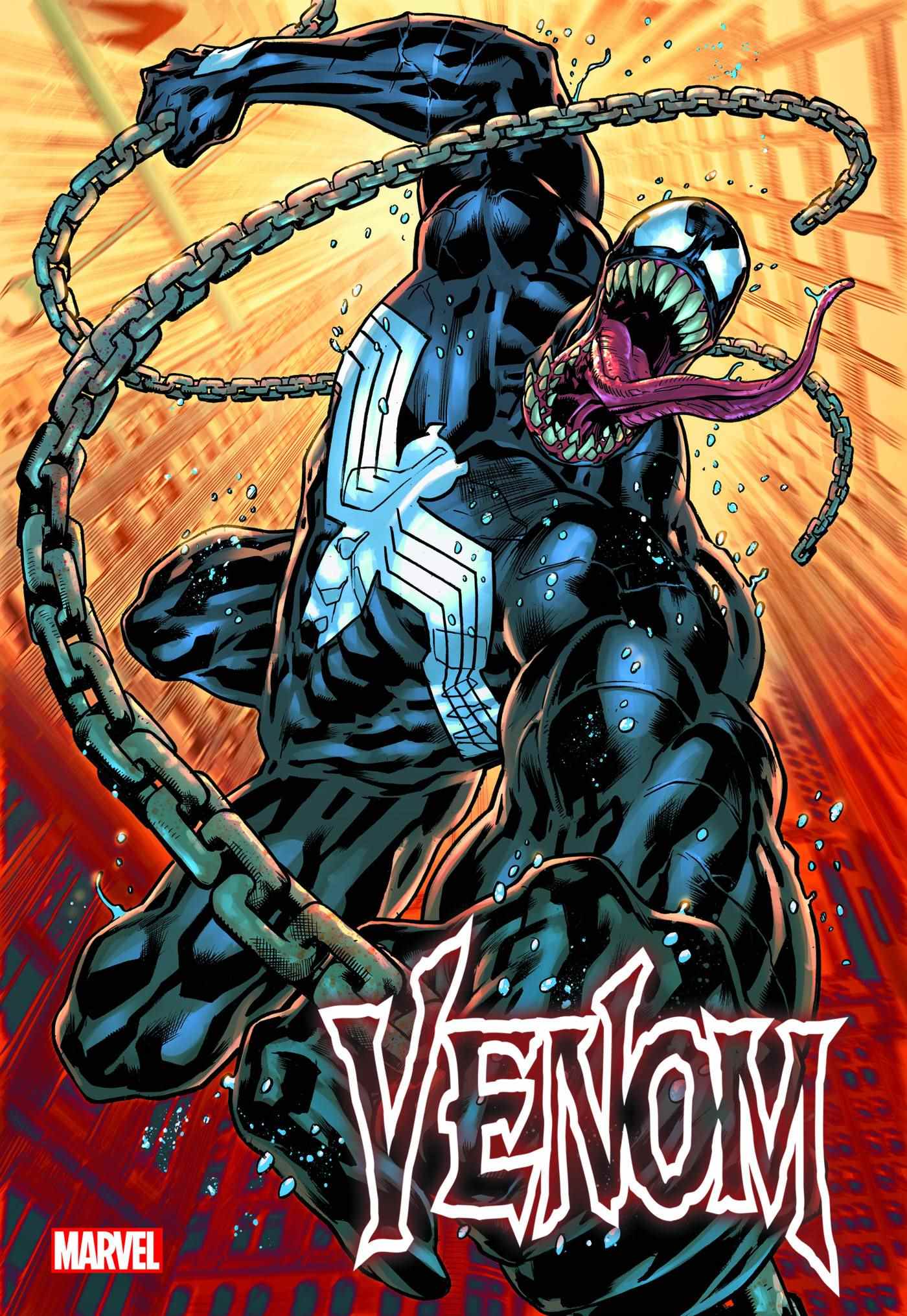 Couverture principale de Venom #1 par Bryan Hitch