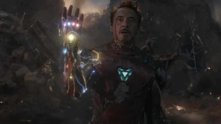 Marvel’s Avengers Iron Man Endgame Snap Outfit demain