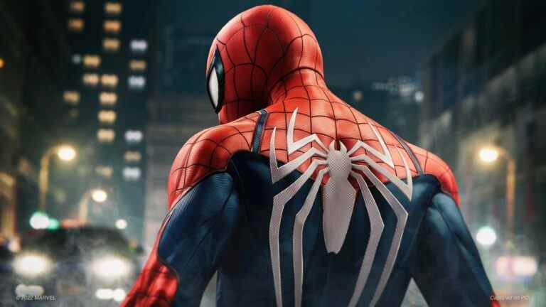 Marvel’s Spider-Man sur PC aura un lancer de rayons « de meilleure qualité » que la version PS5