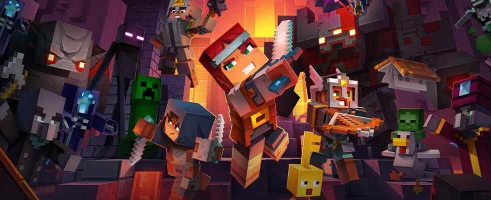 Minecraft Dungeons obtient un multijoueur multiplateforme et plus de DLC cette année