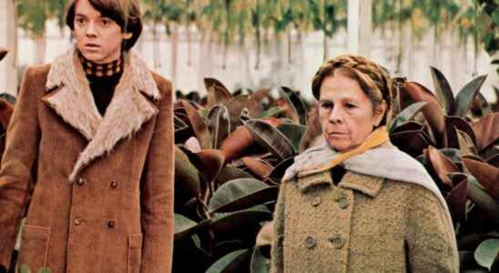 HAROLD AND MAUDE, Bud Cort, Ruth Gordon, 1971