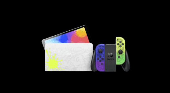 Nintendo annonce une édition limitée de Splatoon 3 Switch OLED