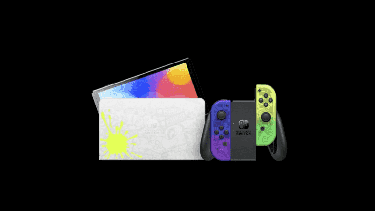 Nintendo annonce une édition limitée de Splatoon 3 Switch OLED
