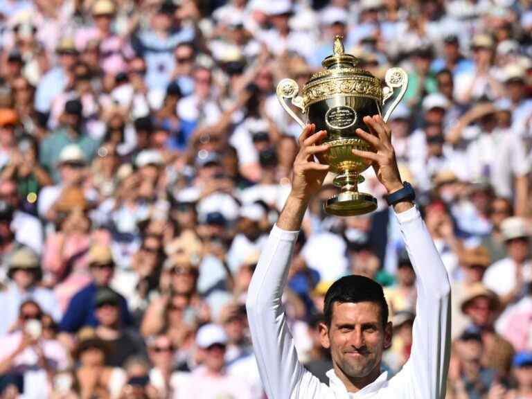 Novak Djokovic bat Nick Kyrgios pour le 7e titre de Wimbledon