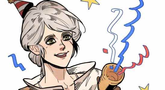 Ciri celebrates a birthday