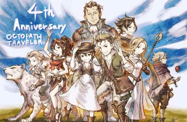 Octopath Traveler anniversary