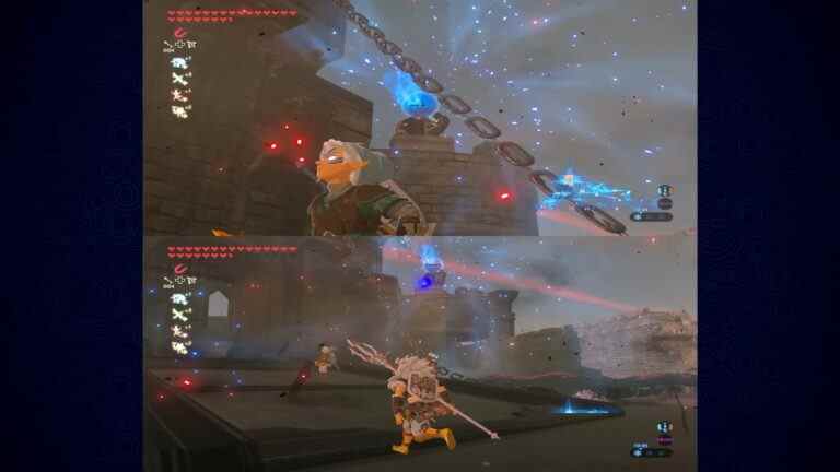 Breath of the Wild split-screen