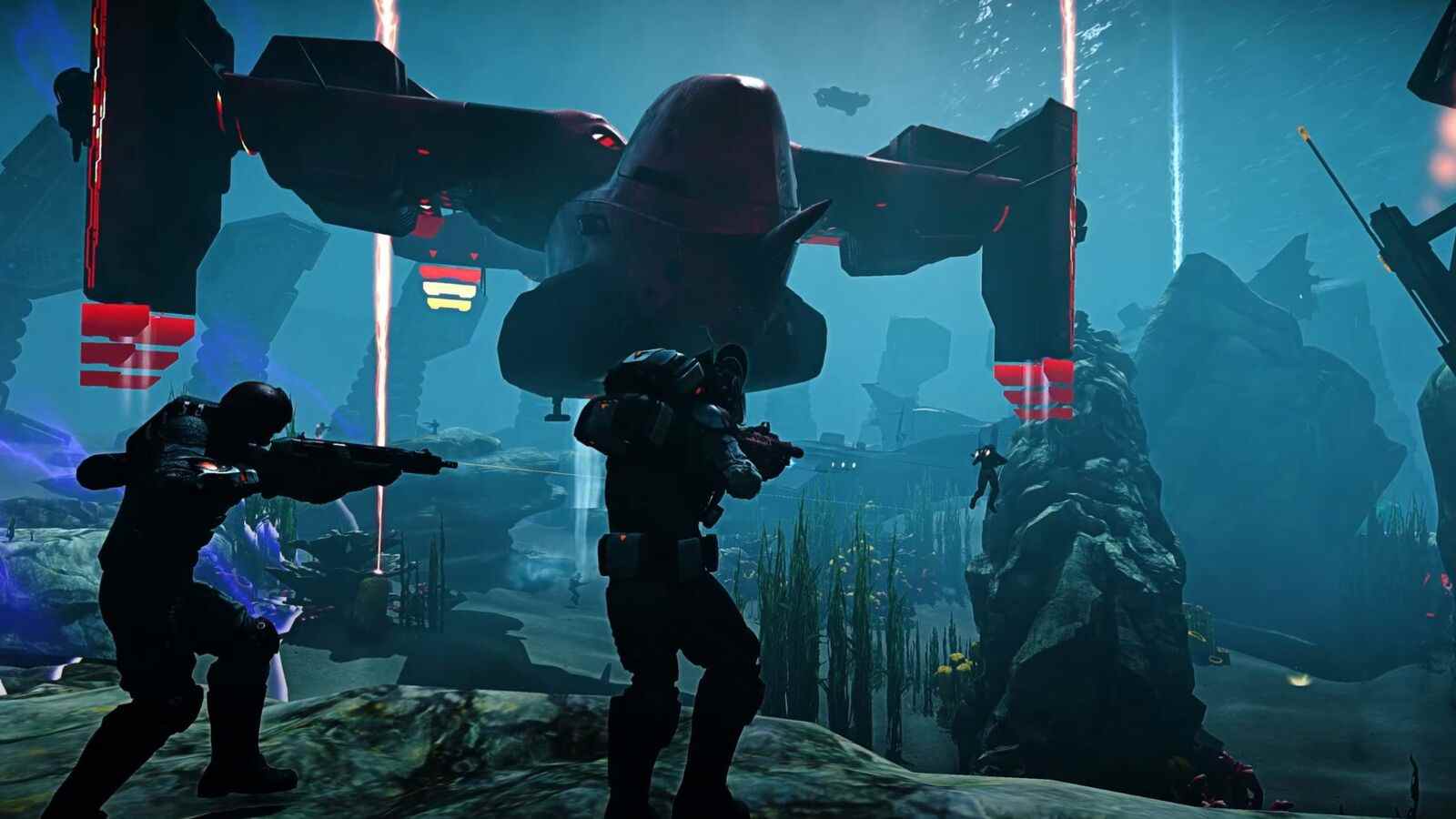 Planetside 2 espère que le combat sous-marin dans sa mise à jour Surf and Storm fera des vagues

