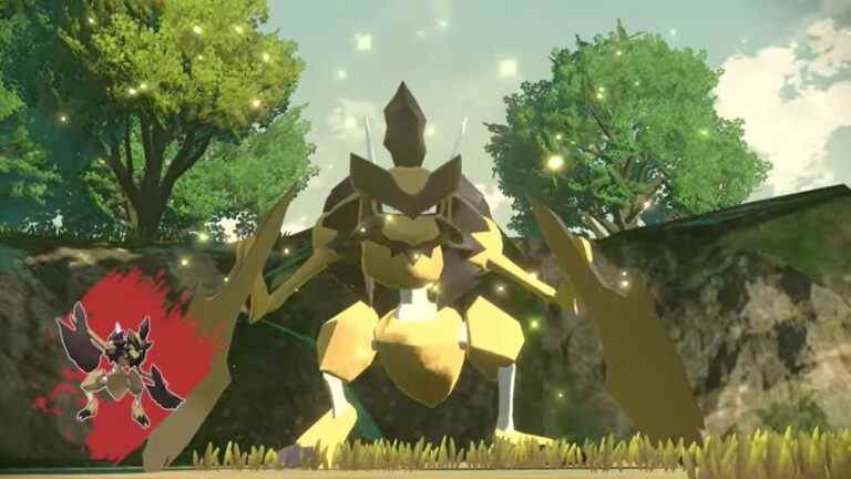 Pokemon Legends : Arceus dévoile un nouveau Pokémon « Noble » qui ressemble à un boss de Dark Souls