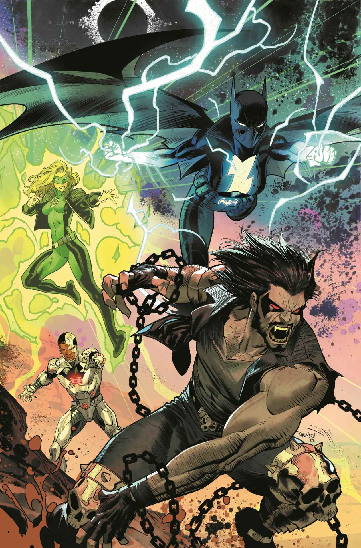 DCeased: Couverture de la variante War of the Undead Gods #1