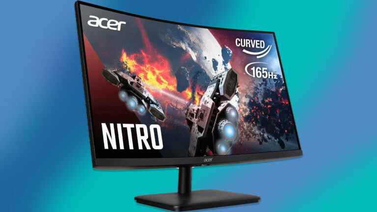 Prime Day Deal: Obtenez ce moniteur de jeu incurvé Acer pour seulement 109 $
