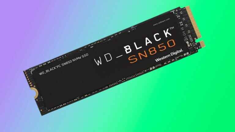 Procurez-vous le SSD WD Black SN850 2 To M.2 pour 180 $ dans cette offre Prime Day