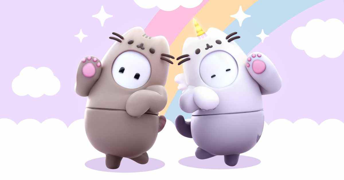 Pusheen l'adorable chat de dessin animé arrive dans Fall Guys cette semaine
