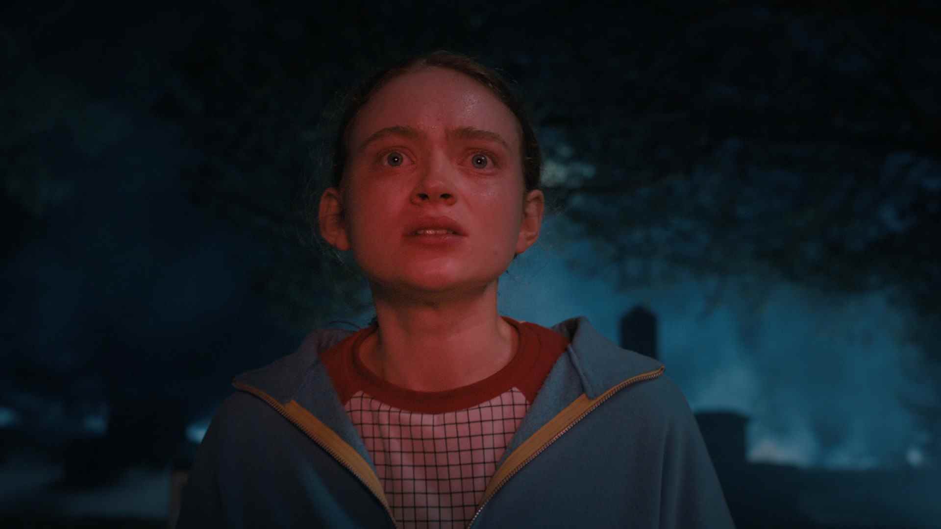 Sadie Sink dans le rôle de Max Mayfield dans Stranger Things saison 4