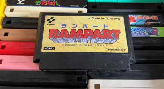 Rempart sur Famicom est une étrange tournure sur la formule