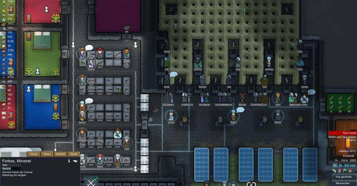 RimWorld arrive sur consoles, avec tous ses choix difficiles
