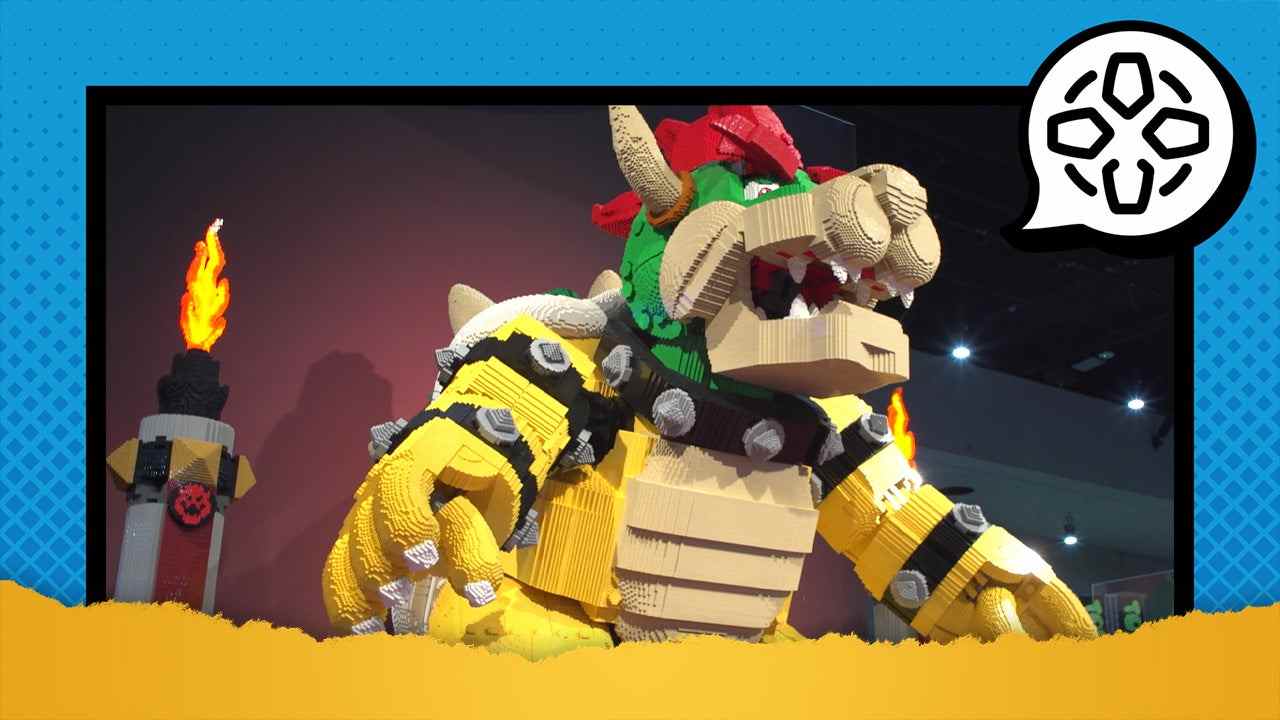 SDCC exclusif LEGO Bowser pèse 4 tonnes - Comic-Con 2022
