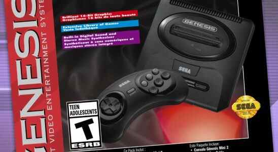 SEGA Genesis Mini 2 sort le 27 octobre en Amérique du Nord