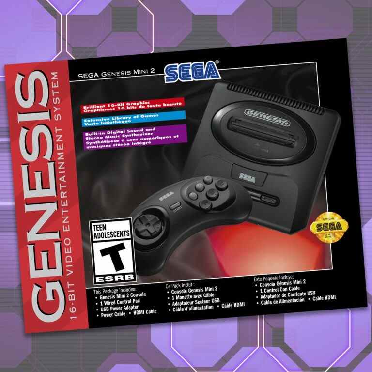 SEGA Genesis Mini 2 sort le 27 octobre en Amérique du Nord    
