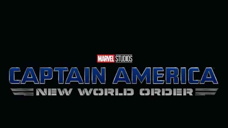 Sam Wilson confirmé comme Captain America pour le nouveau film, Captain America: New World Order
