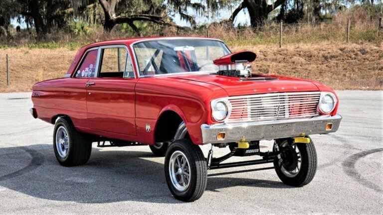 Sauvage et rare : 1963 Ford Falcon Futura Gasser