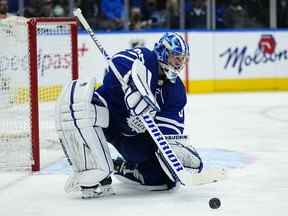 Le gardien de but des Maple Leafs, Jack Campbell, pourrait attirer beaucoup d'attention des autres équipes.