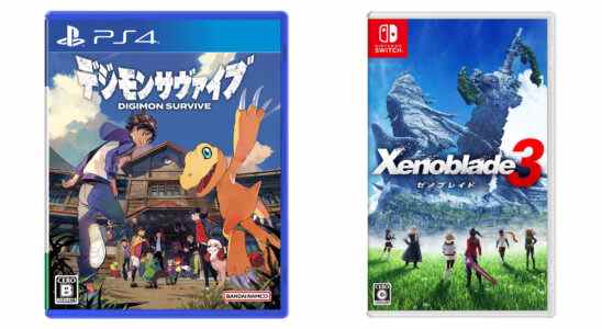 Sorties de jeux japonais de cette semaine : Xenoblade Chronicles 3, Digimon Survive, plus