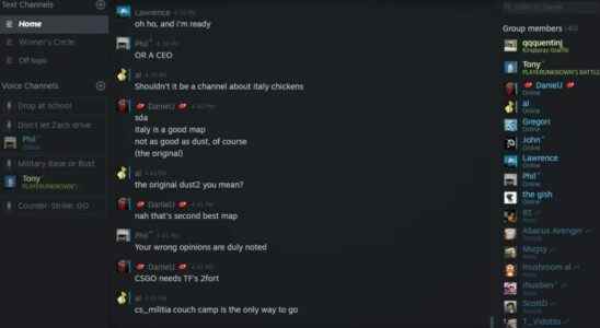 Steam introduit des filtres de chat optionnels pour les blasphèmes et les insultes