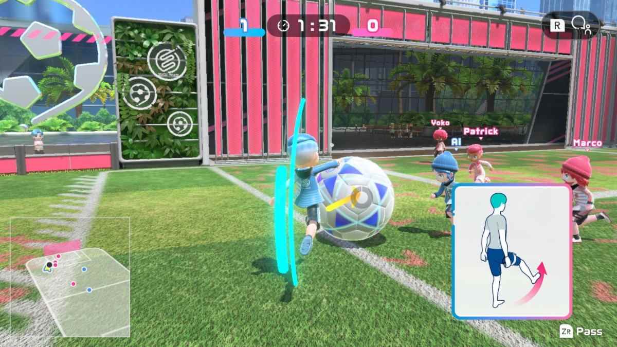 Switch Sports ajoute de nouvelles fonctionnalités de football et de volleyball la semaine prochaine
