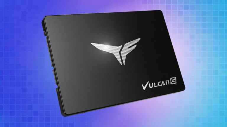 Teamgroup T-Force Vulcan G SSD 1 To maintenant 64 $ sur Amazon