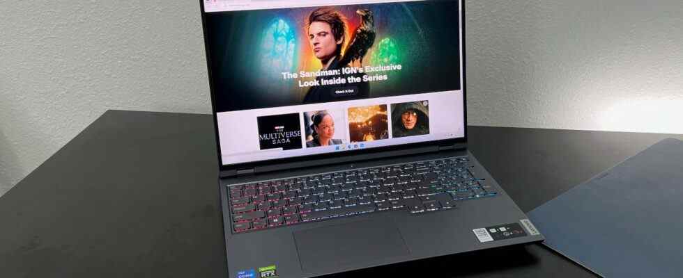 Test du Lenovo Legion 5 Pro